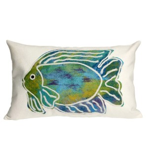 Liora Manne Visions III Coastal Indoor/Outdoor Pillow.. - 1 of 2