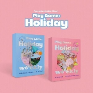 Weeekly - Play Game: Holiday (Random Cover) (incl. 92pg Photobook, 2x Photocard, Photo Ticket, Sticker, Printed Photo + Travel Name Tag) (CD) - 1 of 1