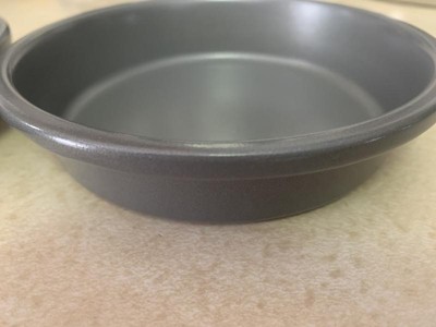 2pk Nonstick Mini Pie Dish Gray - Figmint™