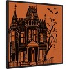 Amanti Art Haunted Halloween IV by Anne Tavoletti Canvas Wall Art Print Framed 22-in. x 22-in. - 3 of 4
