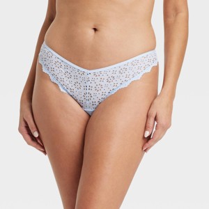 Women's Eyelet Lace Cheeky Underwear - Auden™ - 1 of 4