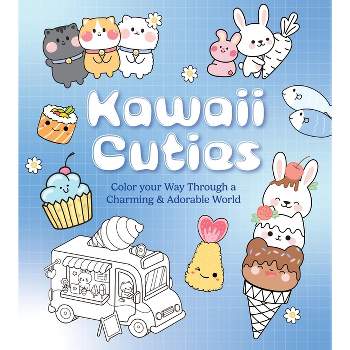 Cute Little Kawaii Stuff Coloring Book: by Piper, Ruby