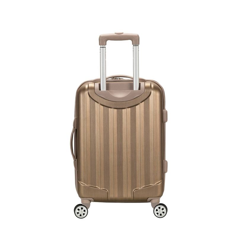 Rockland Melbourne Expandable ABS Hardside Carry On Spinner Suitcase, 3 of 9