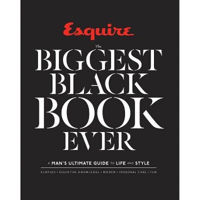 Esquire the Biggest Black Book Ever - (Hardcover)