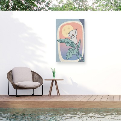 Trademark Fine Art - Aylin Demir  Lily of the Night Matted Framed Art