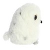 Aurora Mini Hoot Owl Rolly Pet Round Stuffed Animal White 5" - image 3 of 4