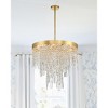 Crystorama Lighting Winfield 6 - Light Chandelier in  Antique Gold - 2 of 4