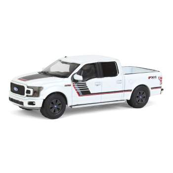 Greenlight Collectibles 1/64 2018 Ford F-150 Lariat FX4 Special Edition, White, All-Terrain Series 14, 35250