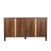 Maliang 4 Doors Decorative Storage Cabinet with 4 open shelves, Freestanding Sideboard Storage Cabinet for Living Room - 2 of 4