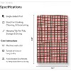 2-Pack Christmas Themed Quick-Dry Microfiber Dish Towels for Kitchen, Premium Quick Dry Towel Set - 2 of 4