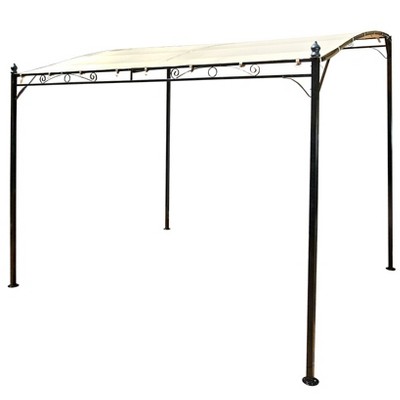 The Lakeside Collection Sunshade Awning Gazebo 1 Pieces