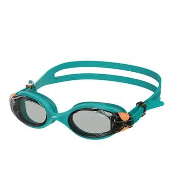 Speedo Adult Hydrofusion Pro Swim Goggles - Teal/Coral