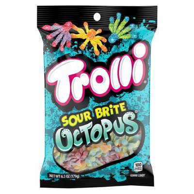 Trolli Sour Brite Octopus 6.3 oz