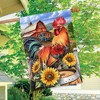 Briarwood Lane Spring House Flag 40x28 For Outdoor Farmyard Rooster For Spring House Flag - 4 of 4