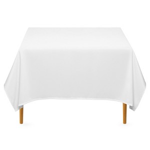 Lann's Linens Polyester Fabric Tablecloth for Wedding, Banquet, Restaurant - 54 Inch Square - 1 of 4
