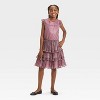 Girls' FAO Schwarz Leather Jacket & Dress Set - Black - 3 of 4