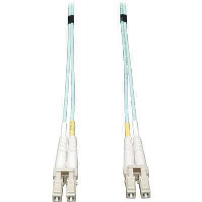 Tripp Lite 4M 10Gb Duplex Multimode 50/125 OM3 Fiber Cable - LC/LC Aqua 13ft