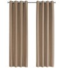 PAGED Set of 2 Micro Suede/Velvet Curtain Panel,Room Darkening,Window Curtain Panel with Grommet Top,Curtains for Living Room, Bedroom - 2 of 4