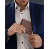 Paaaawaters Leather Wallet for Mens Genuine Leather RFID Blocking Bifold Wallets with 1 ID Window 15 Card Slots - 3 of 4
