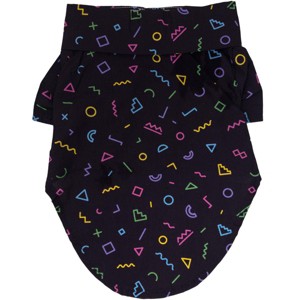 Doggie Design Hawaiian Camp Shirt - Geometric Retro - 1 of 3