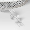 18’ Christmas Premium Netted Ribbon Silver Sheer - Wondershop™ - 3 of 3