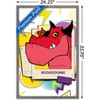 Trends International Marvel's Moon Girl & Devil Dinosaur - Wave Framed Wall Poster Prints - 3 of 4