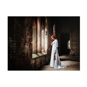 Trademark Fine Art Magdalena Russocka  red rose Canvas Wall Art - 1 of 4