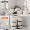 DOMETOUR Stainless Steel Pots and Pans Organizer, Pots Organizer Rack for Cookware, Heavy Duty Pots Rack for Kitchen Storage - 4 of 4