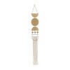 Metal Macrame Wall Decor with Fringe Detailing Gold - Olivia & May: Vintage Iron Art, Vertical Display - 4 of 4