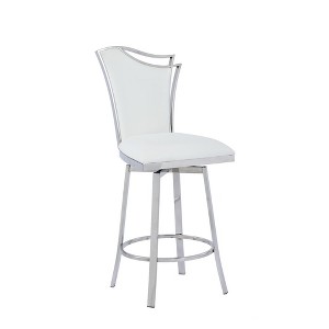 Chintaly Imports,Contemporary Swivel Counter Stool  Design Back - 1 of 4