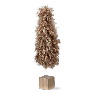 tagltd Minky Fleece Tree Medium Taupe