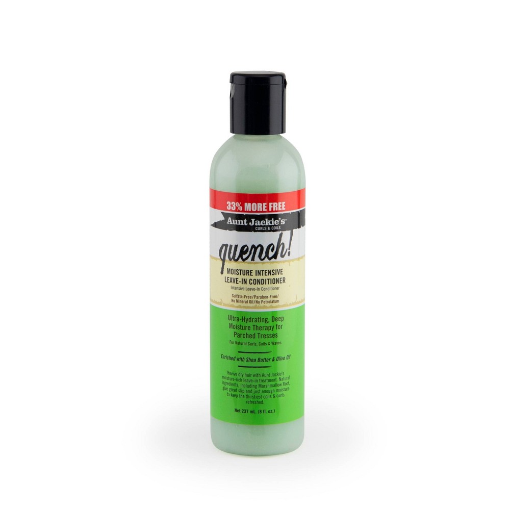 Photos - Hair Product Aunt Jackie's Quench Leave-In Conditioner - 8 fl oz