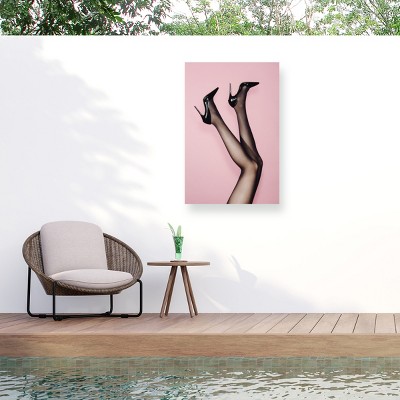 Trademark Fine Art - 1x Studio III Kick Up Your Heels 02 Matted Framed Art