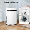 Costway 12000 BTU Portable Air Conditioner with Fan & Dehumidifier Sleep Mode 24H Timer - 3 of 4