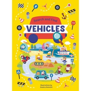 Search & Find Vehicles - (Board Book) - 1 of 1