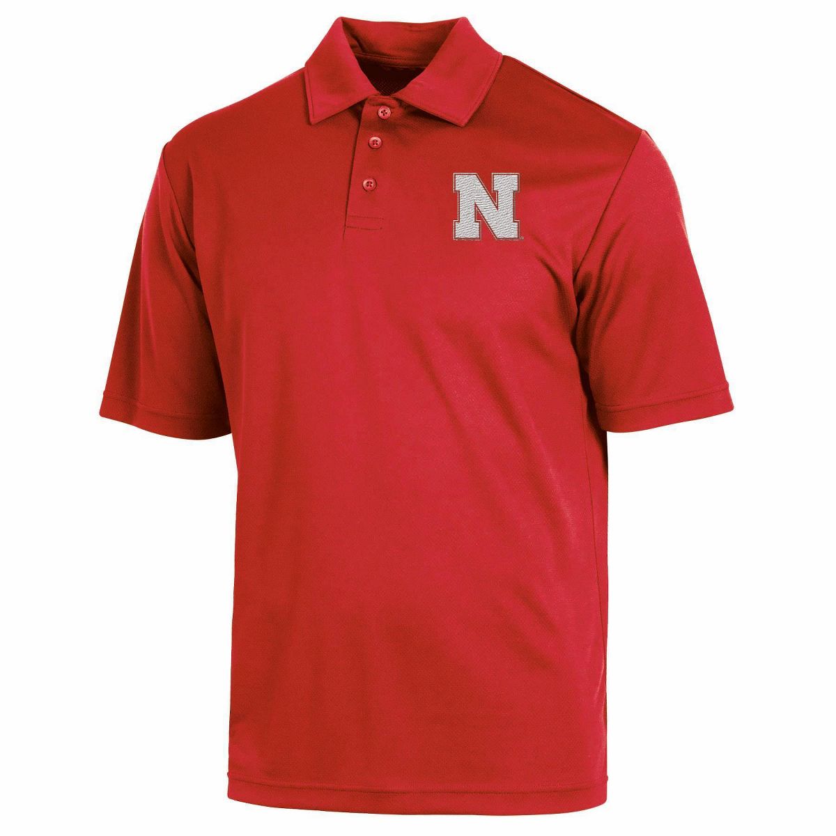 NCAA Nebraska Cornhuskers Men's Mascot Polo Shirt