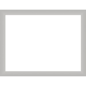 Amanti Art Low Luster Silver Framed Dry Erase Magnetic Board - 1 of 4