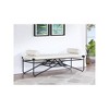 Meridian Furniture,Gatsby Vegan Leather Bench - 2 of 4