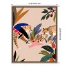 Amanti Art Cheetah Jungle Picnic by Uma Gokhale Framed Canvas Wall Art - 3 of 4