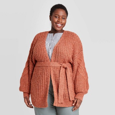 rust cardigan target