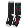Mens Star Wars Boba Fett & Jedi Crew Socks 2-Pack - 2 of 4