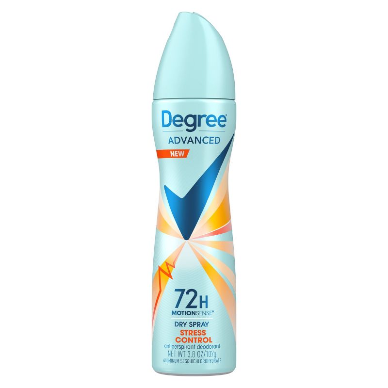 Degree Advanced Motionsense Stress Control 72-Hour Antiperspirant &#38; Deodorant Dry Spray - 3.8oz, 6 of 9