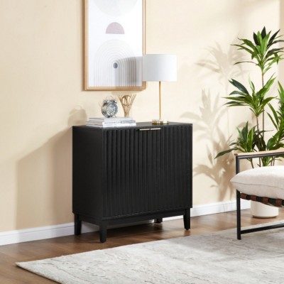 Small Mid-Century Sideboard Cabinet with Doors, Multifunction Sideboard Cabinet for Kitchen, Dining or Living Room – The Pop Home
