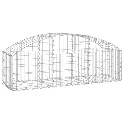 vidaXL Arched Gabion Basket