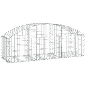vidaXL Arched Gabion Basket - 1 of 4