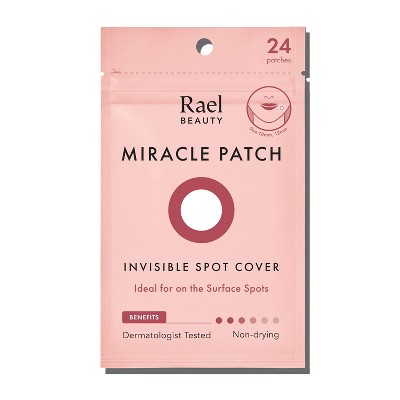 Rael Beauty Miracle Pimple Patch Invisible Spot Cover For Acne - 24ct ...