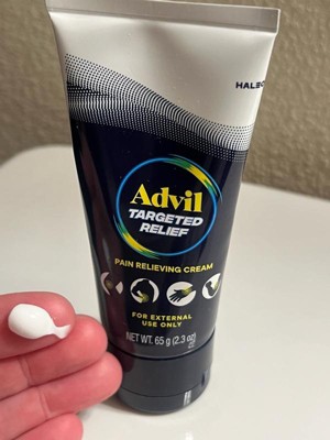 Advil Targeted Relief Pain Relieving Cream with Massage Applicator - 2 ...