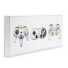 Stupell Industries Vintage Video Game Controllers, 24" x 10" - 3 of 4