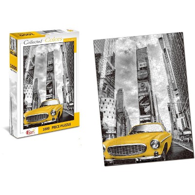 Toynk Collected Colors New York Taxi 1000 Piece Jigsaw Puzzle