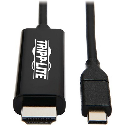 Tripp Lite USB C to HDMI Adapter Cable USB 3.1 Gen 1 4K M/M USB-C Black 6ft